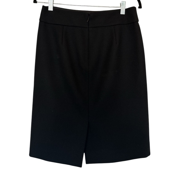 Jcrew Black Wool Pencil Skirt - Picture 2 of 2